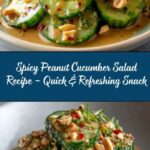Cucumbers in Spicy Peanut Sauce Recipe