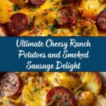 Cheesy Ranch Potatoes and Smoked Sausage Recipe