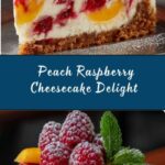 Peach Raspberry Cheesecake Recipe