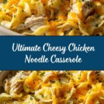 Cheesy Chicken Noodle Casserole Recipe