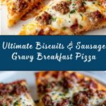 Biscuits & Sausage Gravy Breakfast Pizza Recipe