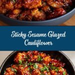 Sesame Glazed Cauliflower Recipe
