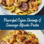 Cajun Shrimp and Sausage Alfredo Pasta Recipe