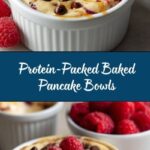 Baked Protein Pancake Bowls Recipe