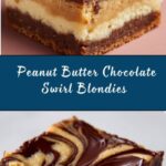 Peanut Butter Chocolate Swirl Blondies Recipe