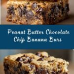 Peanut Butter Chocolate Chip Banana Bars Recipe