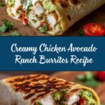 Chicken Avocado Ranch Burritos Recipe