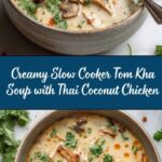 Slow Cooker Tom Kha Soup (Thai Coconut Chicken Soup) Recipe