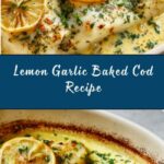 Baked Cod with Lemon and Garlic Recipe