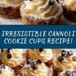 Cannoli Cookie Cups: A Sweet Twist on a Classic Favorite Recipe