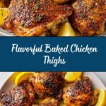 Juicy Baked Chicken Thighs Recipe
