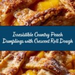 Country Peach Dumplings Recipe