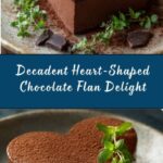 Heart-Shaped Chocolate Flan Recipe