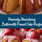 Strawberry Buttermilk Pound Cake Recipe