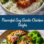 Soy Garlic Chicken Thighs Recipe