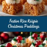 Rice Krispie Christmas Puddings Recipe