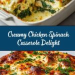 Creamy Chicken and Spinach Casserole Recipe