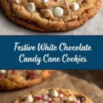 White Chocolate Candy Cane Cookies Recipe
