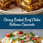 Baked Beef Chiles Rellenos Casserole Recipe