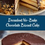 No-Bake Chocolate Biscuit Cake Recipe