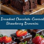 Chocolate Covered Strawberry Brownies Recipe