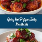 Hot Pepper Jelly Meatballs Recipe