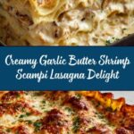 Creamy Garlic Butter Shrimp Scampi Lasagna Recipe