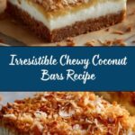 Chewy Coconut Bars Recipe