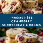 Cranberry Shortbread Cookies Recipe