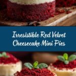 Red Velvet Cheesecake Mini Pies Recipe