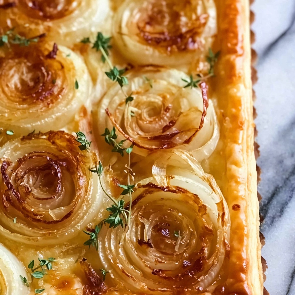 Caramelized Onion and Gruyère Tart Recipe - Recipe Image