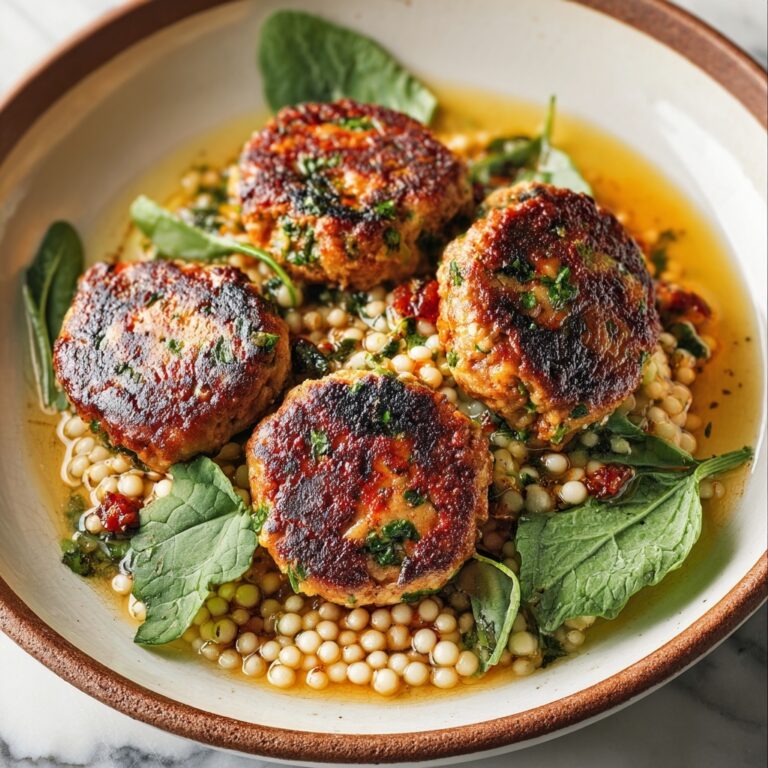 Herby Greek Chicken Meatballs Recipe