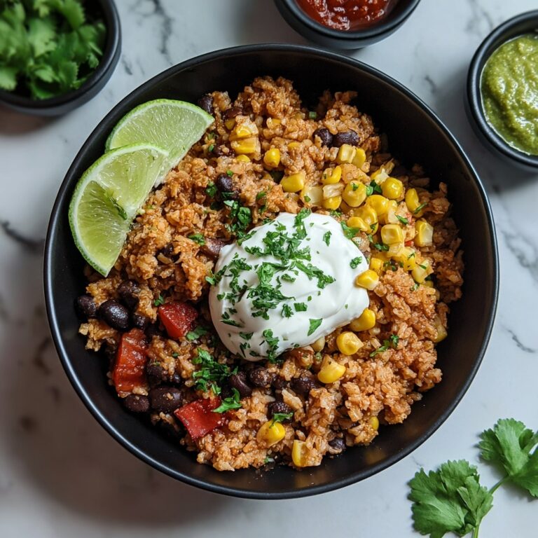 Healthy Turkey Taco Rice Bowl Recipe
