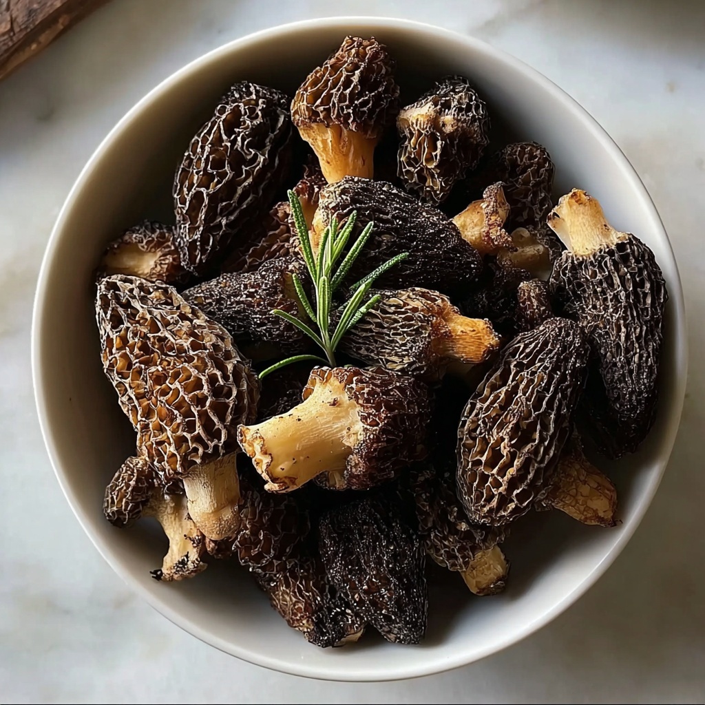 Morel Mushrooms Fried in Butter Recipe - Recipe Image