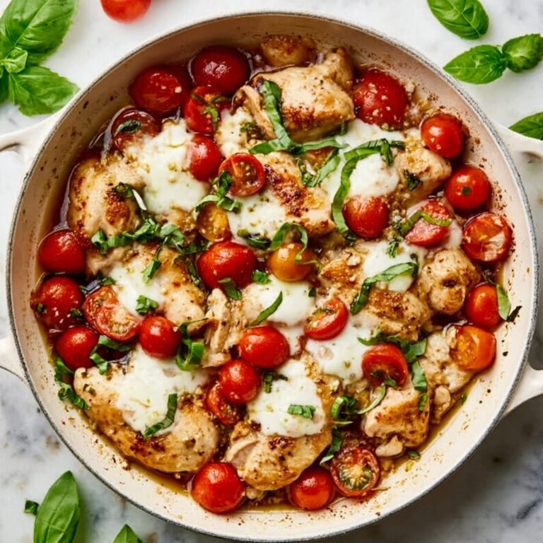 Chicken Caprese Skillet Recipe