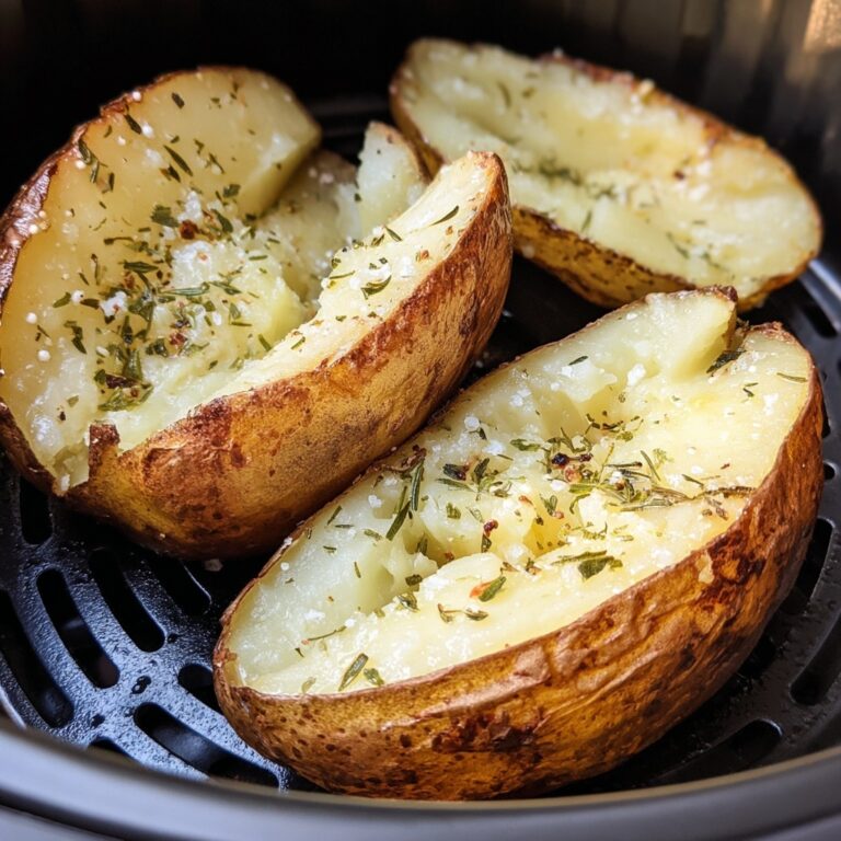 Air Fryer Baked Potatoes Recipe