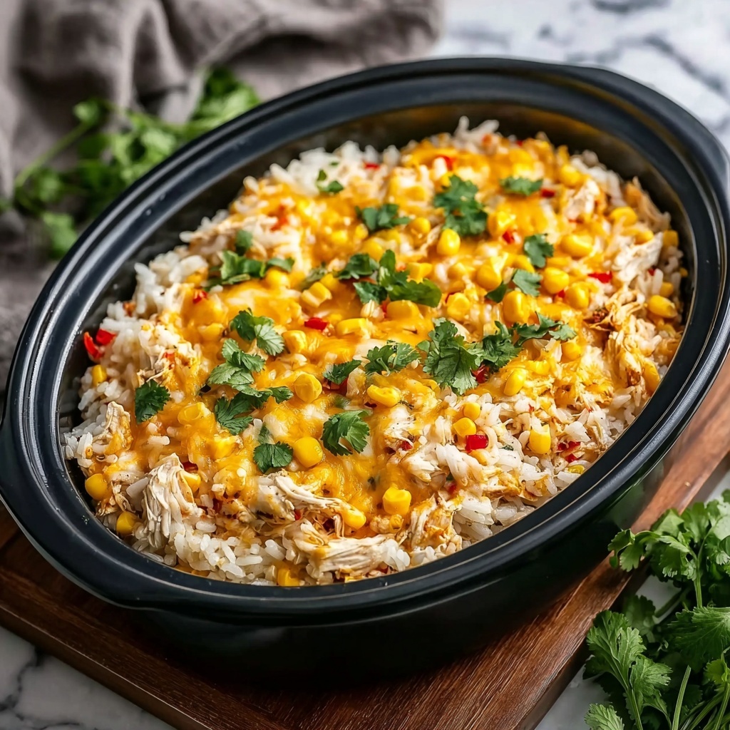 Chicken Enchilada Rice Casserole Recipe - Recipe Image