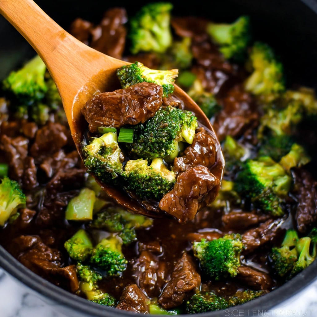 Crock Pot Beef and Broccoli Recipe - Recipe Image