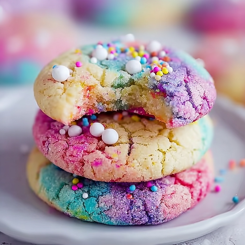 Unicorn Poop Cookies Recipe - Recipe Image