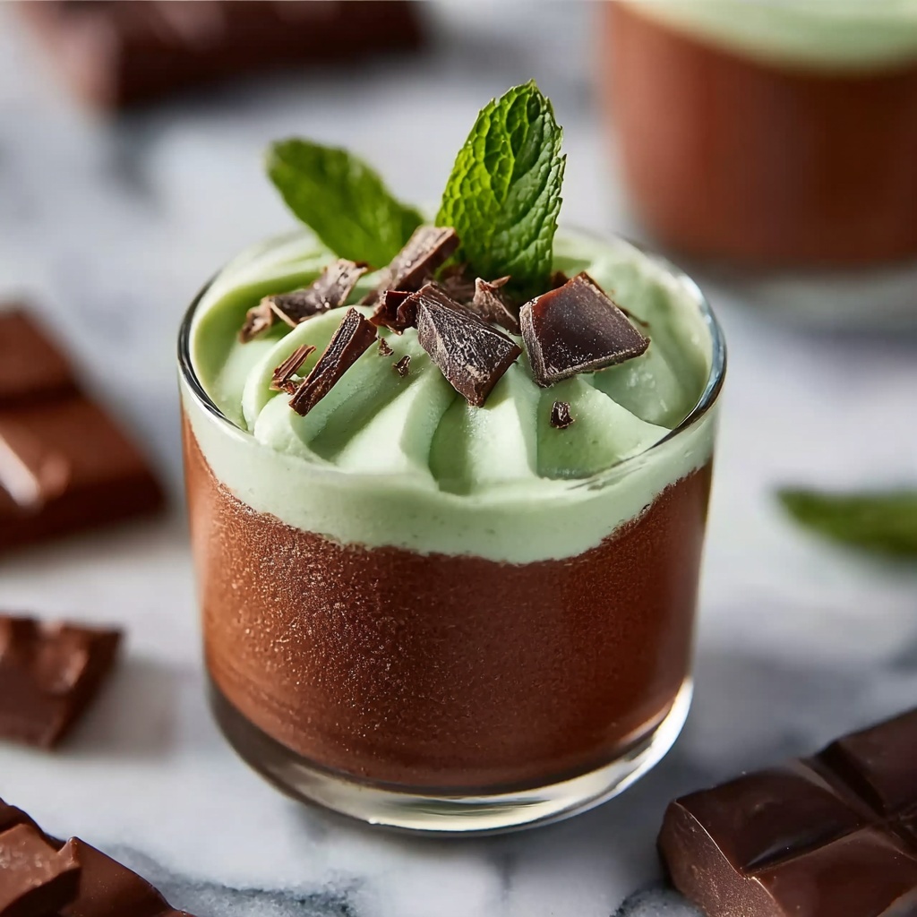 Mint Chocolate Mousse Cups That Will Wow Your Taste Buds Recipe - Recipe Image