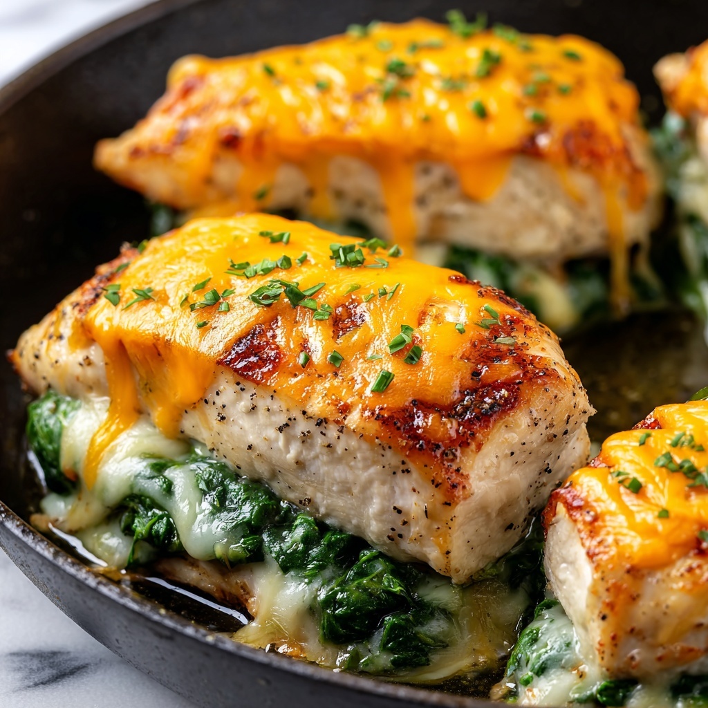 Spinach Stuffed Chicken Breast Recipe - Recipe Image