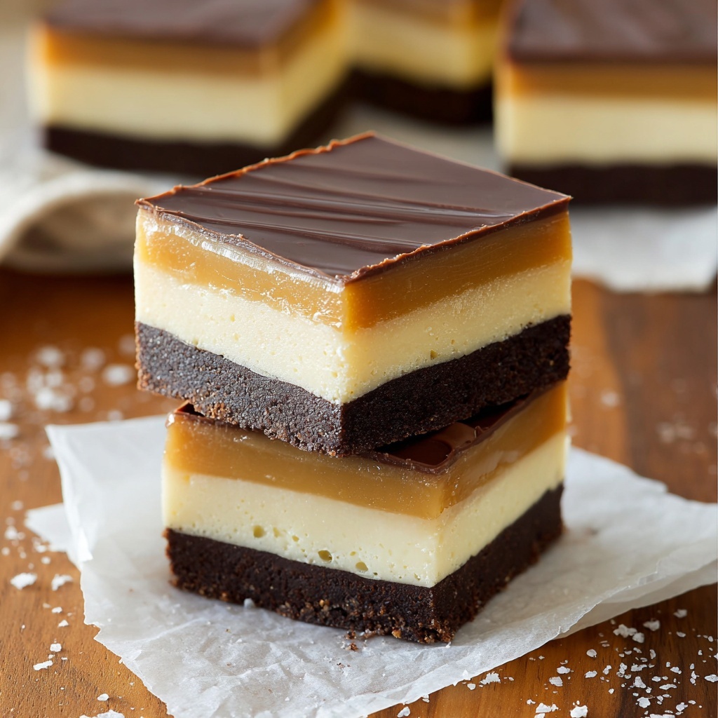 Twix Brownies Recipe - Recipe Image