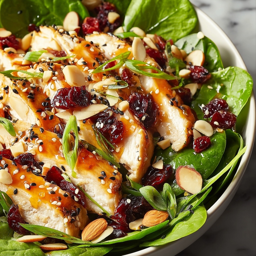 Asian Chicken Cranberry Salad Recipe - Recipe Image