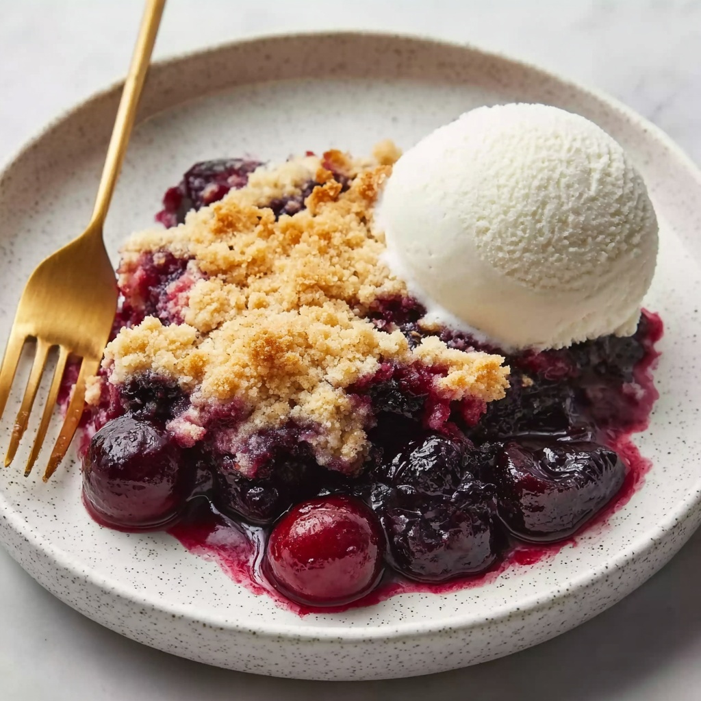 Easy Cherry Cobbler Recipe - Recipe Image