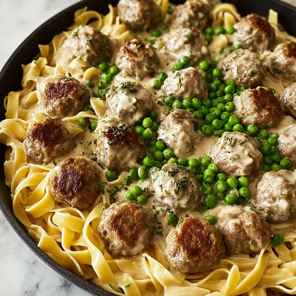 Meatball Stroganoff Recipe - Recipe Image