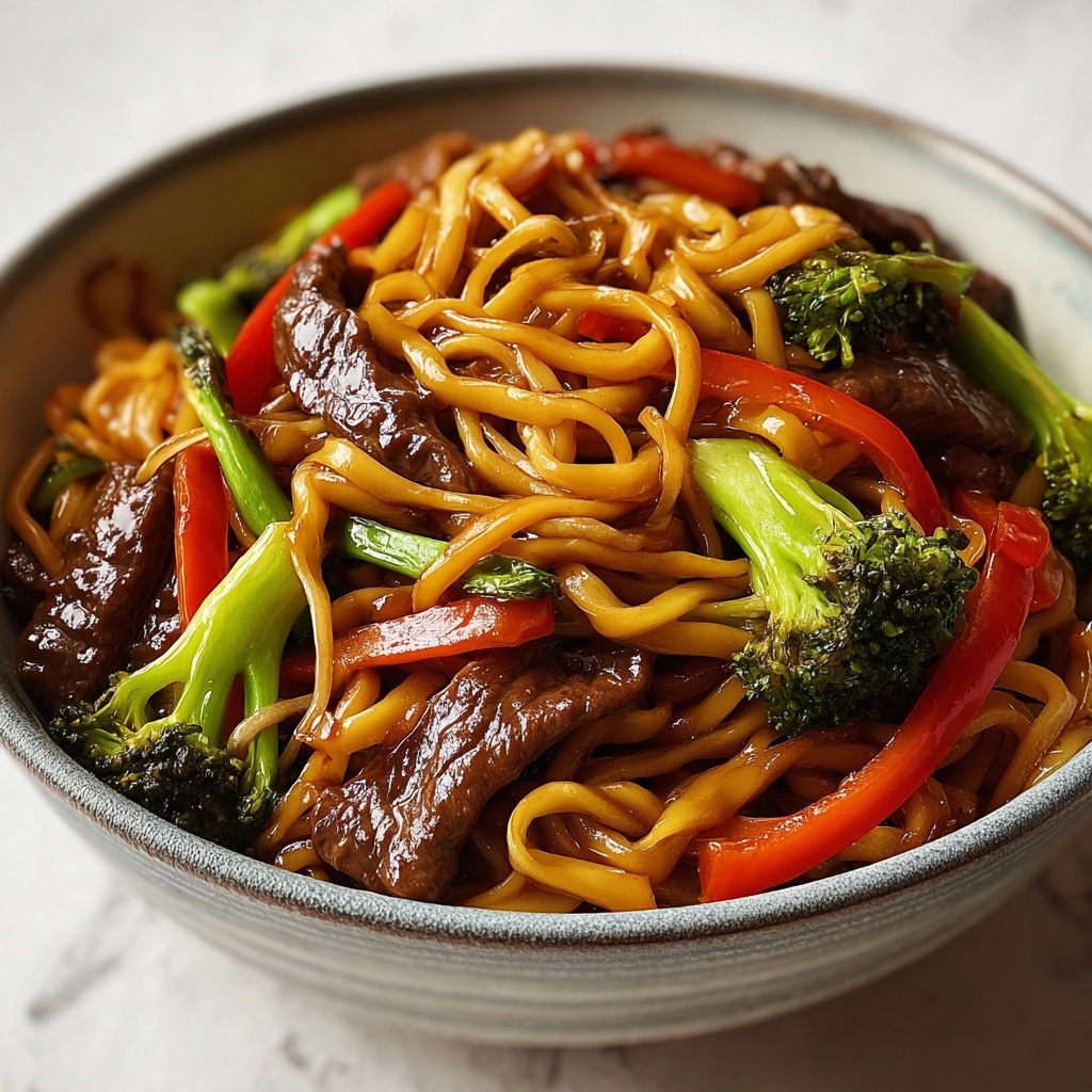 Beef Lo Mein Recipe - Recipe Image