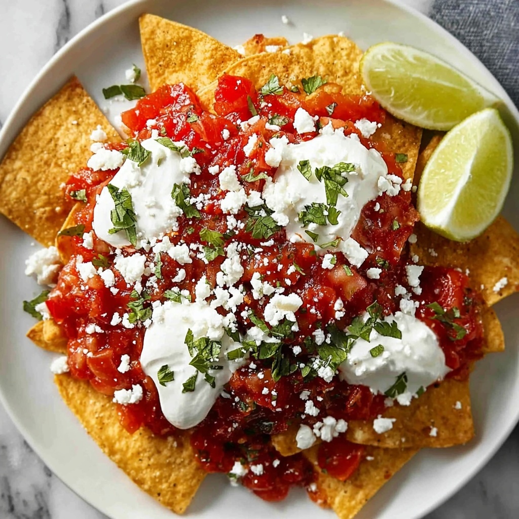 Crispy Chilaquiles with Red and Green Sauces Recipe - Recipe Image