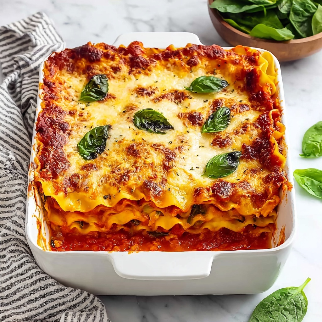 Pumpkin Spinach Lasagna Recipe - Recipe Image