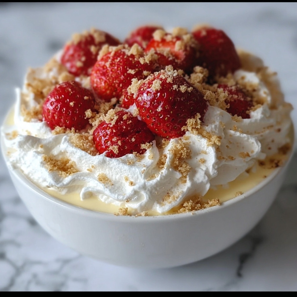Easy No-Bake High Protein Cheesecake Fluff Recipe - Recipe Image