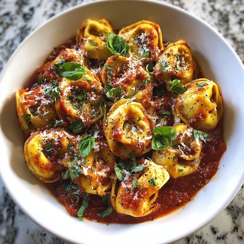 CrockPot Chicken Tortellini Recipe - Recipe Image